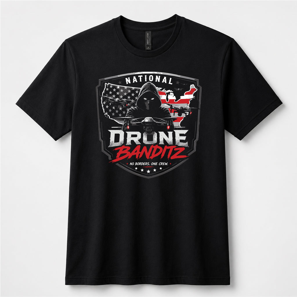 National Drone Banditz T-Shirt – Official Crew Tee