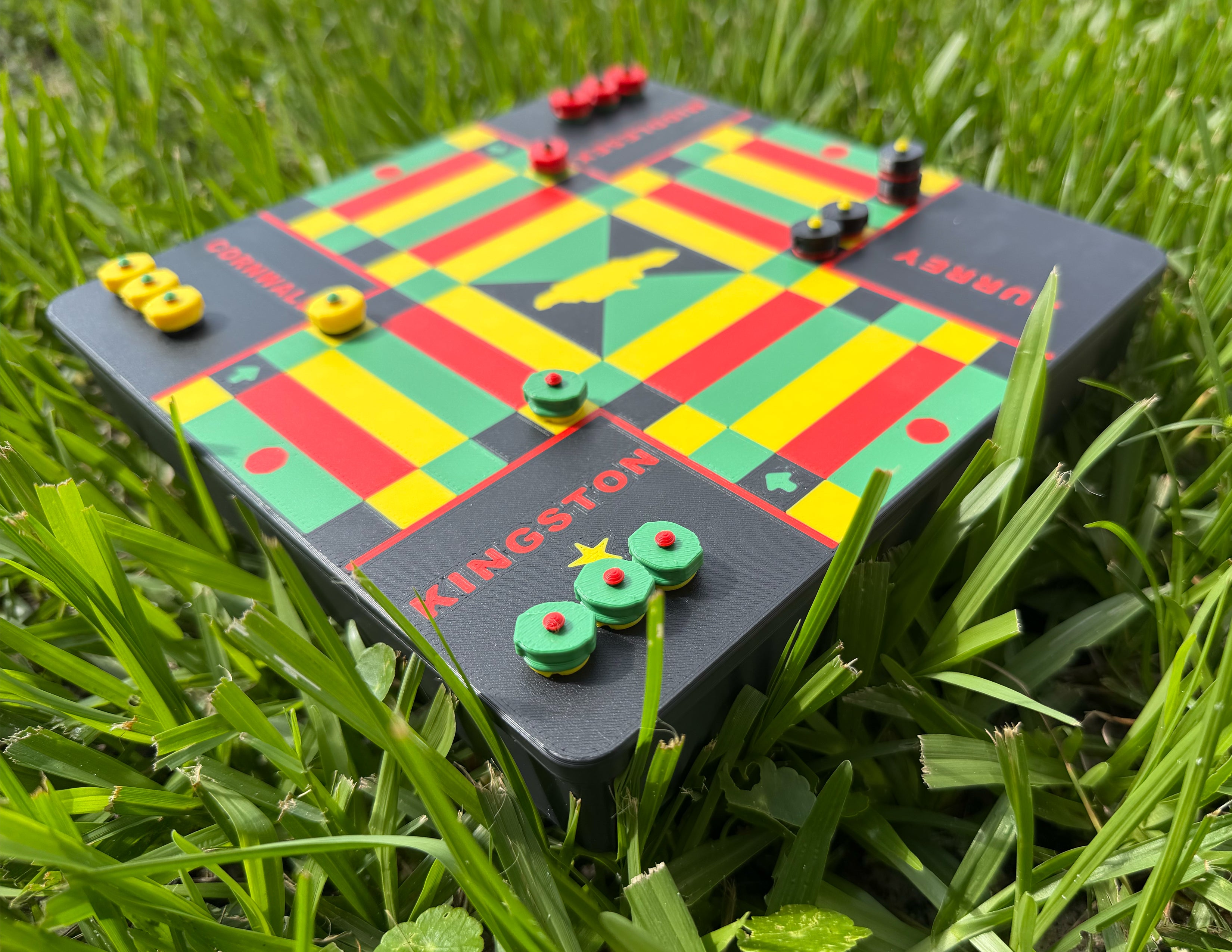 Lock-Pon-Stop Counties & Capital Collectable Ludi Board Game
