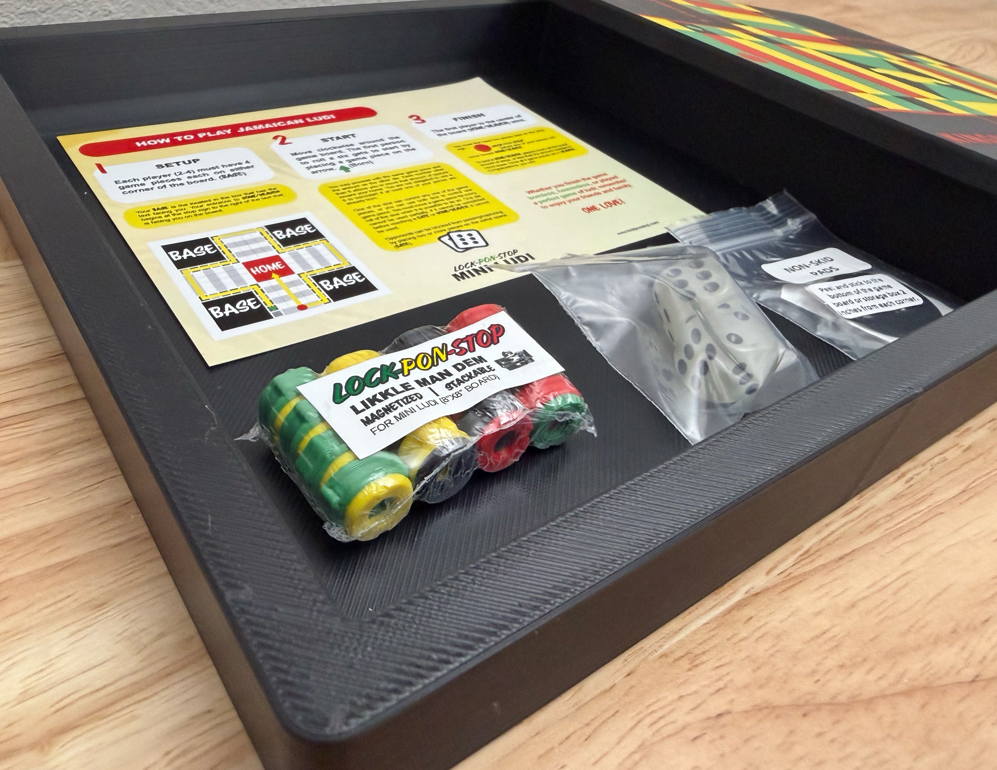 Lock-Pon-Stop Counties & Capital Collectable Ludi Board Game