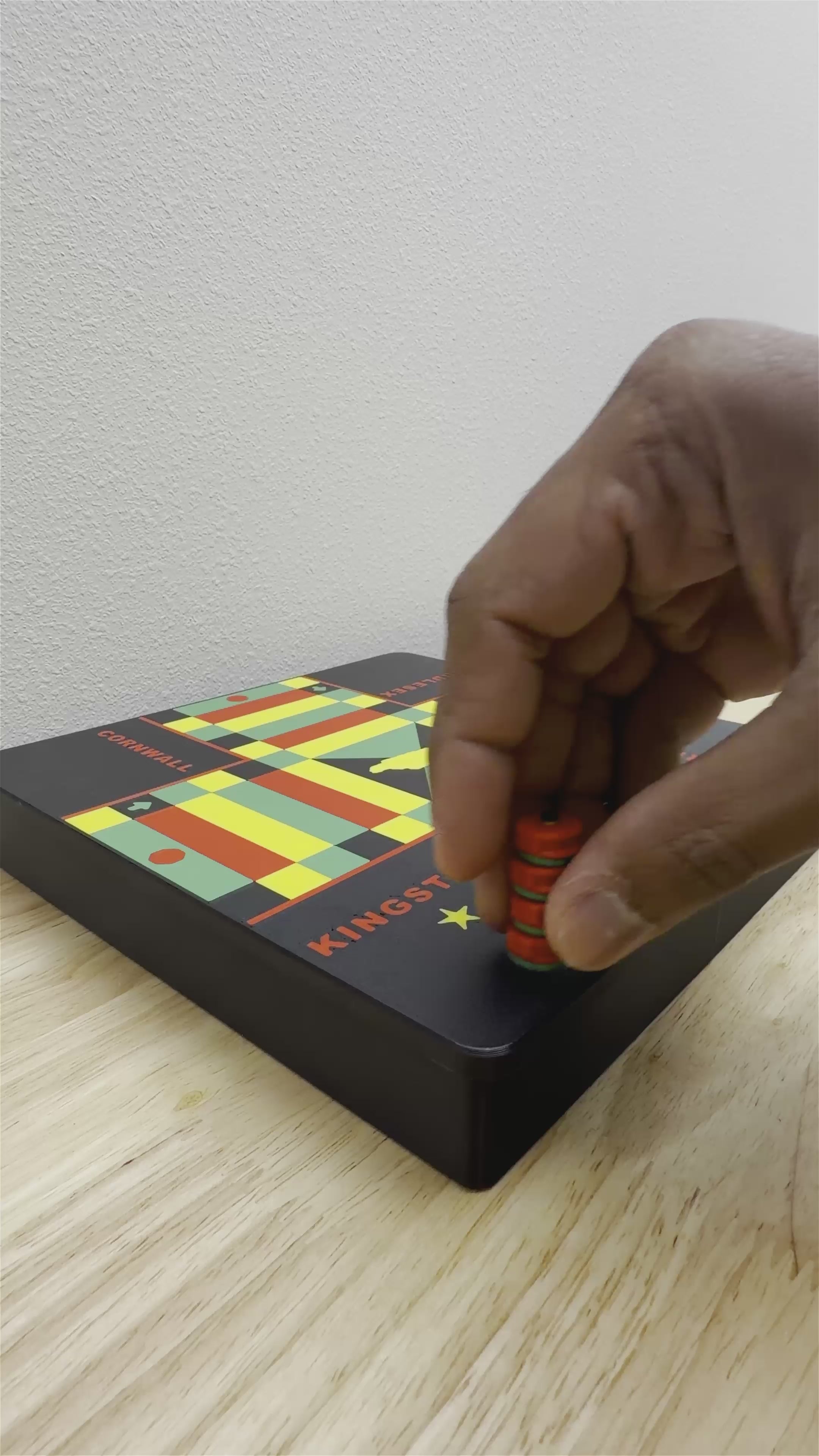 Lock Pon Stop "Likkle Man Dem" Magnetic Ludi Pieces (16-Pack)